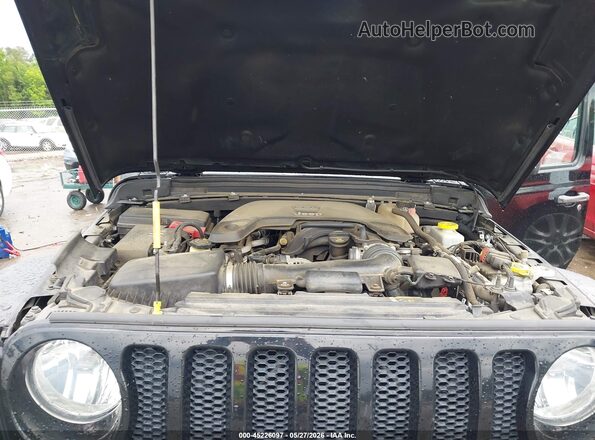 1C4HJXDGXJW151815 2018 JEEP WRANGLER UNLIMITED Черный Вид сзади