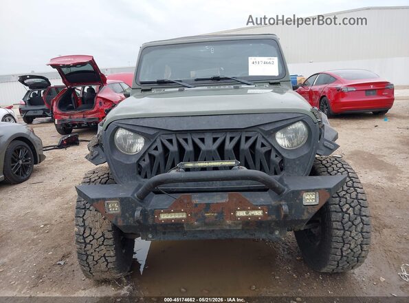 1C4HJXDN2MW542458 2021 JEEP WRANGLER UNLIMITED Green Widok wnętrza z tyłu