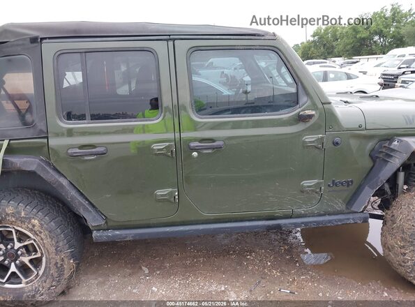 1C4HJXDN2MW542458 2021 JEEP WRANGLER UNLIMITED Green Widok wnętrza 360 stopni
