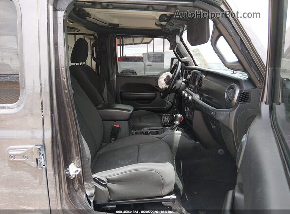 1C4HJXDN2MW847894 2021 JEEP WRANGLER UNLIMITED Gray წინა სალონის ხედი