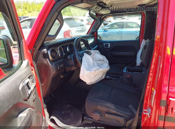 1C4HJXDN4MW527976 2021 JEEP WRANGLER UNLIMITED Red Սալոնի դիմացի տեսք