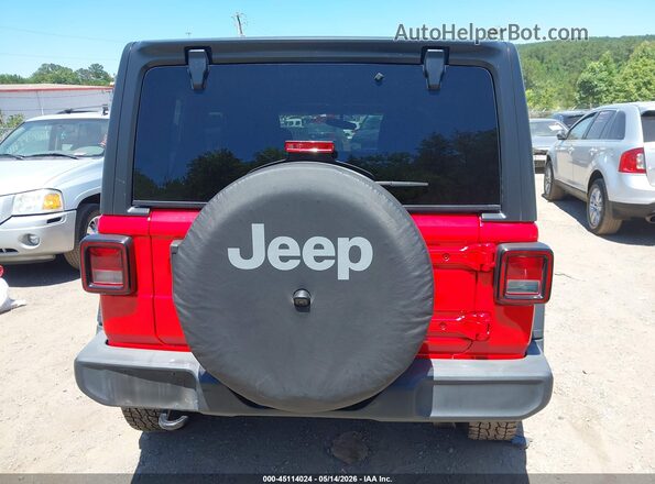 1C4HJXDN4MW527976 2021 JEEP WRANGLER UNLIMITED Red 