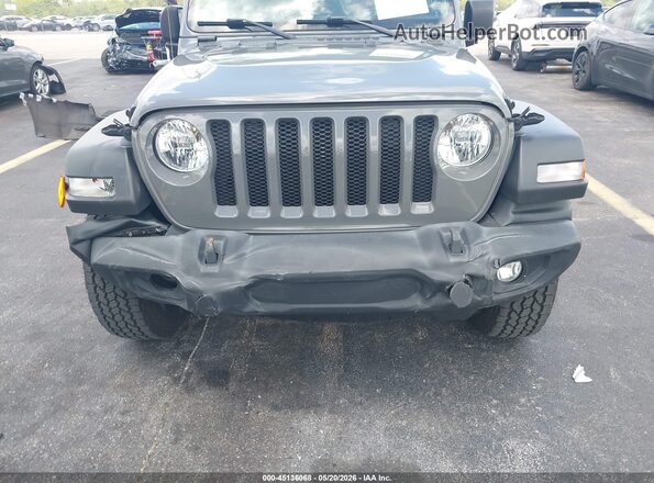 1C4HJXDN5MW754805 2021 JEEP WRANGLER UNLIMITED Gray Դիմացի տեսք