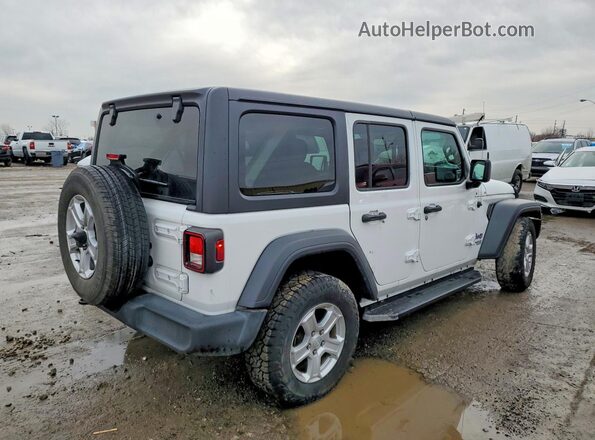 1C4HJXDN6LW226091 2020 JEEP WRANGLER White Հետևի աջ