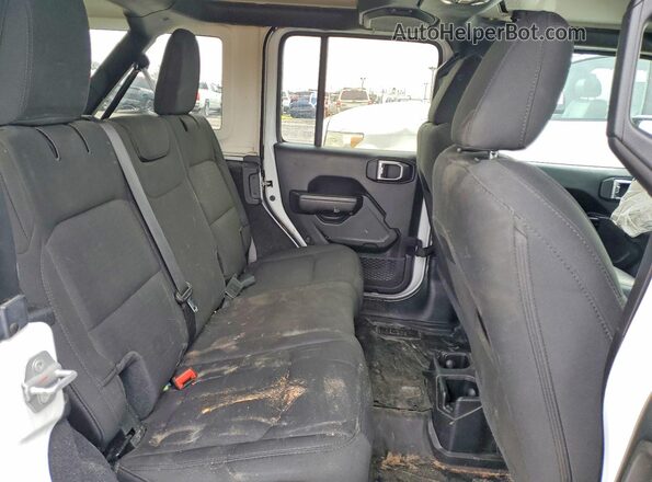 1C4HJXDN6LW226091 2020 JEEP WRANGLER White Հետևի նստատեղերի տեսք