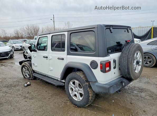 1C4HJXDN6LW226091 2020 JEEP WRANGLER White Հետևի ձախ
