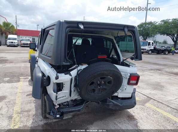 1C4HJXDN6PW531337 2023 JEEP WRANGLER Белый Вид спереди