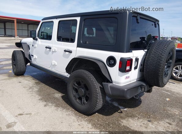 1C4HJXDN6PW671355 2023 JEEP WRANGLER Белый Задняя левая четверть