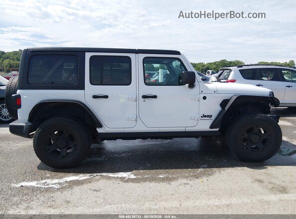 1C4HJXDN6PW671355 2023 JEEP WRANGLER Белый Панорамный вид салона 360°