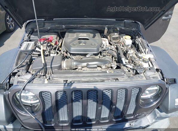 1C4HJXDN7LW119888 2020 JEEP WRANGLER UNLIMITED Gray Rear view