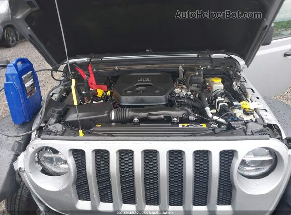 1C4HJXDN8MW727307 2021 JEEP WRANGLER UNLIMITED Gray Հետևի տեսք