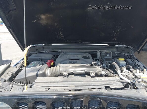 1C4HJXDNXJW239083 2018 JEEP WRANGLER UNLIMITED Black უკანა ხედი
