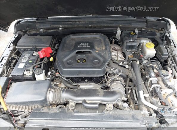 1C4HJXDNXJW264338 2018 JEEP WRANGLER UNLIMITED Серый Вид сзади
