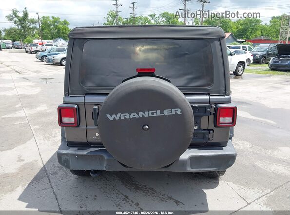 1C4HJXDNXJW264338 2018 JEEP WRANGLER UNLIMITED Серый 