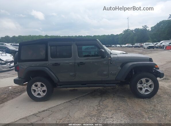 1C4HJXDNXJW321783 2018 JEEP WRANGLER UNLIMITED Gray Vista interior trasera