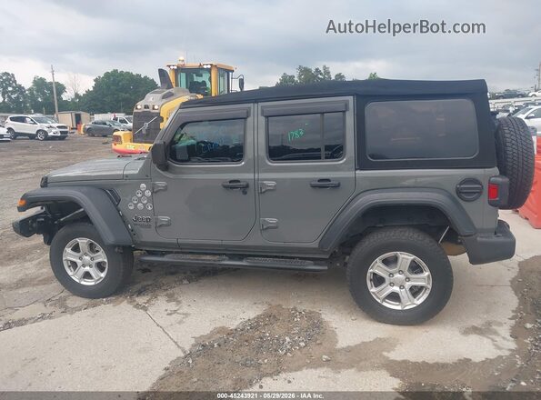 1C4HJXDNXJW321783 2018 JEEP WRANGLER UNLIMITED Gray Vista interior de 360 grados