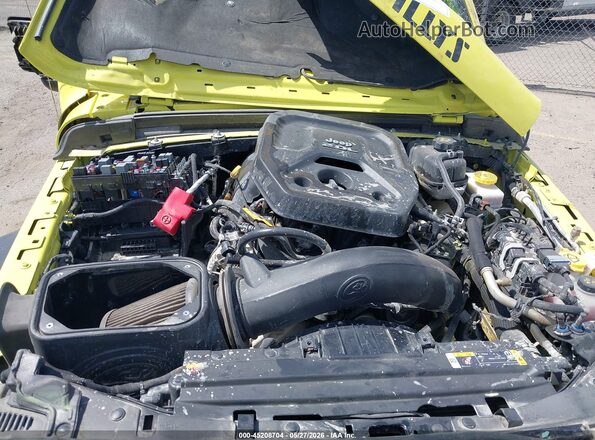 1C4HJXDNXPW523094 2023 JEEP WRANGLER Yellow Rear view