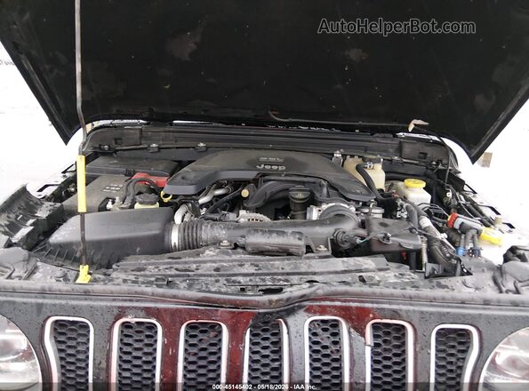 1C4HJXEG8JW123784 2018 JEEP WRANGLER UNLIMITED Черный Вид сзади