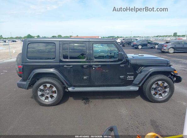 1C4HJXEG8JW123784 2018 JEEP WRANGLER UNLIMITED Черный Вид задней части салона