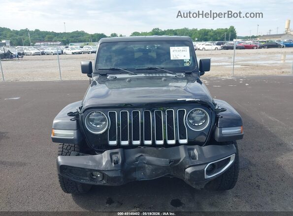 1C4HJXEG8JW123784 2018 JEEP WRANGLER UNLIMITED Черный Вид щитка приборов