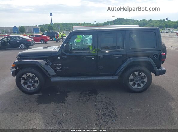 1C4HJXEG8JW123784 2018 JEEP WRANGLER UNLIMITED Черный Панорамный вид салона 360°