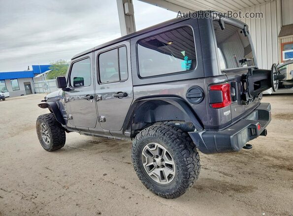 1C4HJXEGXJW205015 2018 JEEP WRANGLER Gray 