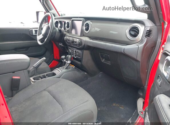 1C4HJXEGXPW570481 2023 JEEP WRANGLER Red Սալոնի դիմացի տեսք