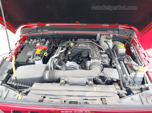 1C4HJXEGXPW570481 2023 JEEP WRANGLER Red Հետևի տեսք