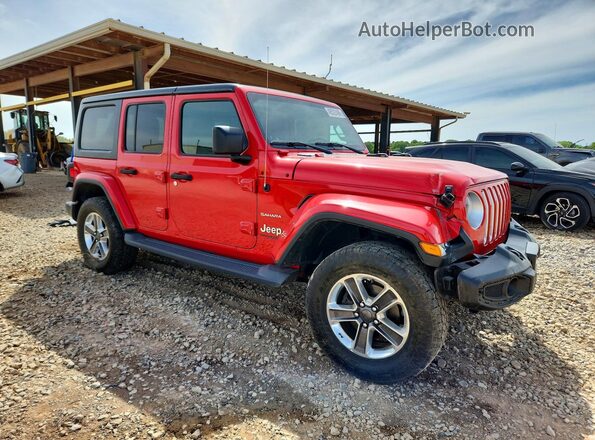 1C4HJXEN1LW161195 2020 JEEP WRANGLER Red 