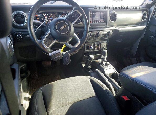 1C4HJXEN4KW524331 2019 JEEP WRANGLER Gray Vista del salpicadero