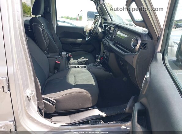 1C4HJXEN5KW516335 2019 JEEP WRANGLER UNLIMITED Silver Սալոնի դիմացի տեսք