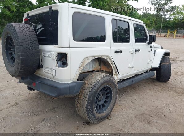 1C4HJXENXJW321765 2018 JEEP WRANGLER UNLIMITED White უკანა მარჯვენა