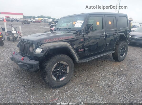 1C4HJXFG2JW300960 2018 JEEP WRANGLER UNLIMITED Black Przód lewy