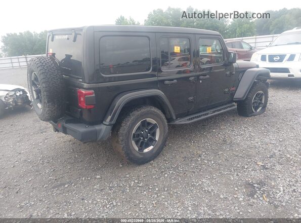 1C4HJXFG2JW300960 2018 JEEP WRANGLER UNLIMITED Black Tył prawy