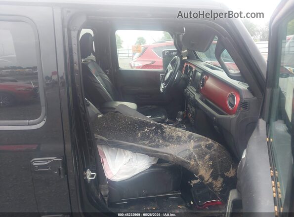 1C4HJXFG2JW300960 2018 JEEP WRANGLER UNLIMITED Black Widok wnętrza z przodu