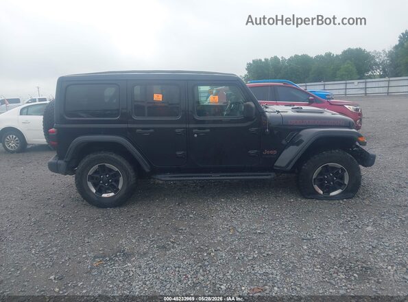 1C4HJXFG2JW300960 2018 JEEP WRANGLER UNLIMITED Black Widok wnętrza z tyłu