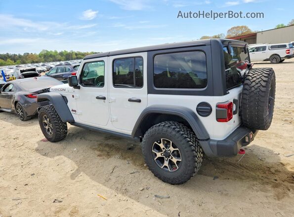 1C4HJXFG7KW607705 2019 JEEP WRANGLER Белый Задняя левая четверть