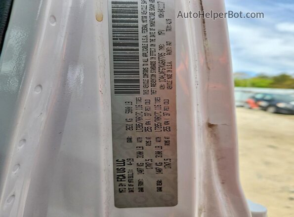 1C4HJXFG7KW607705 2019 JEEP WRANGLER Белый Вид наклейки с VIN-кодом