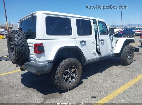 1C4HJXFN1JW147809 2018 JEEP WRANGLER UNLIMITED White Tył prawy