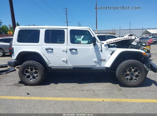 1C4HJXFN1JW147809 2018 JEEP WRANGLER UNLIMITED White Widok zestawu wskaźników