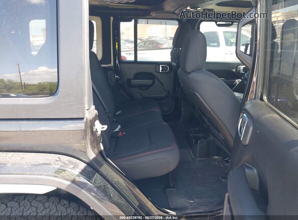 1C4HJXFN1NW242103 2022 JEEP WRANGLER UNLIMITED Black VIN կոդի պիտակի տեսք
