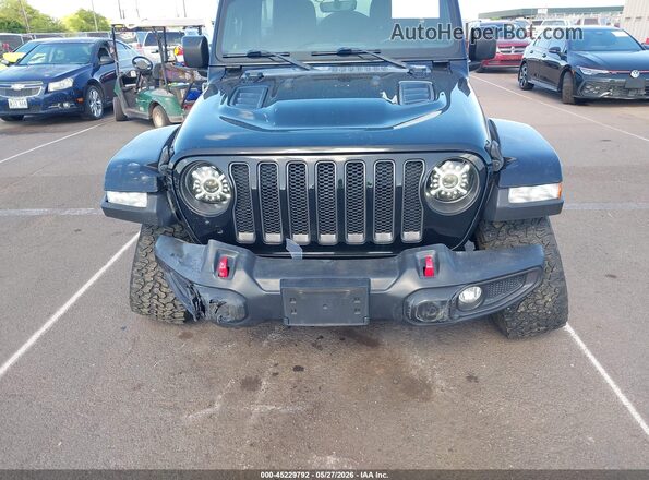 1C4HJXFN1NW242103 2022 JEEP WRANGLER UNLIMITED Black Դիմացի տեսք