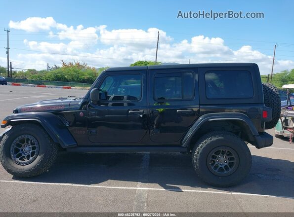 1C4HJXFN1NW242103 2022 JEEP WRANGLER UNLIMITED Black Սալոնի 360 աստիճան տեսք