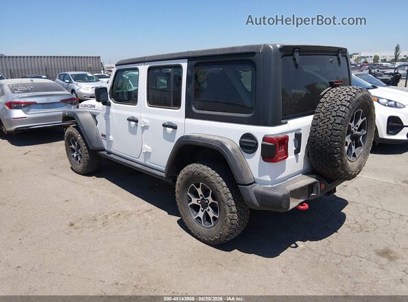 1C4HJXFN4NW188862 2022 JEEP WRANGLER UNLIMITED White Задня ліва чверть