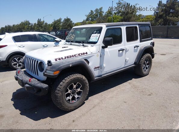 1C4HJXFN4NW188862 2022 JEEP WRANGLER UNLIMITED White Передня ліва чверть