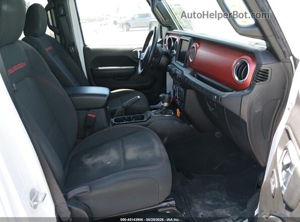 1C4HJXFN4NW188862 2022 JEEP WRANGLER UNLIMITED White Вид салону спереду