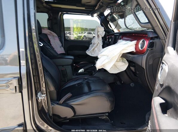 1C4HJXFN5KW680053 2019 JEEP WRANGLER UNLIMITED Gray Вид салону спереду