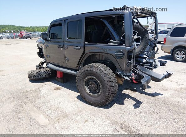 1C4HJXFN5KW680053 2019 JEEP WRANGLER UNLIMITED Gray Задня ліва чверть