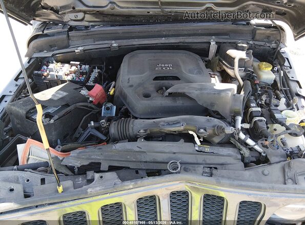 1C4HJXFN5KW680053 2019 JEEP WRANGLER UNLIMITED Gray Вид ззаду
