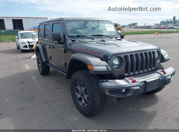 1C4HJXFN7JW236235 2018 JEEP WRANGLER UNLIMITED Gray წინა ხედი